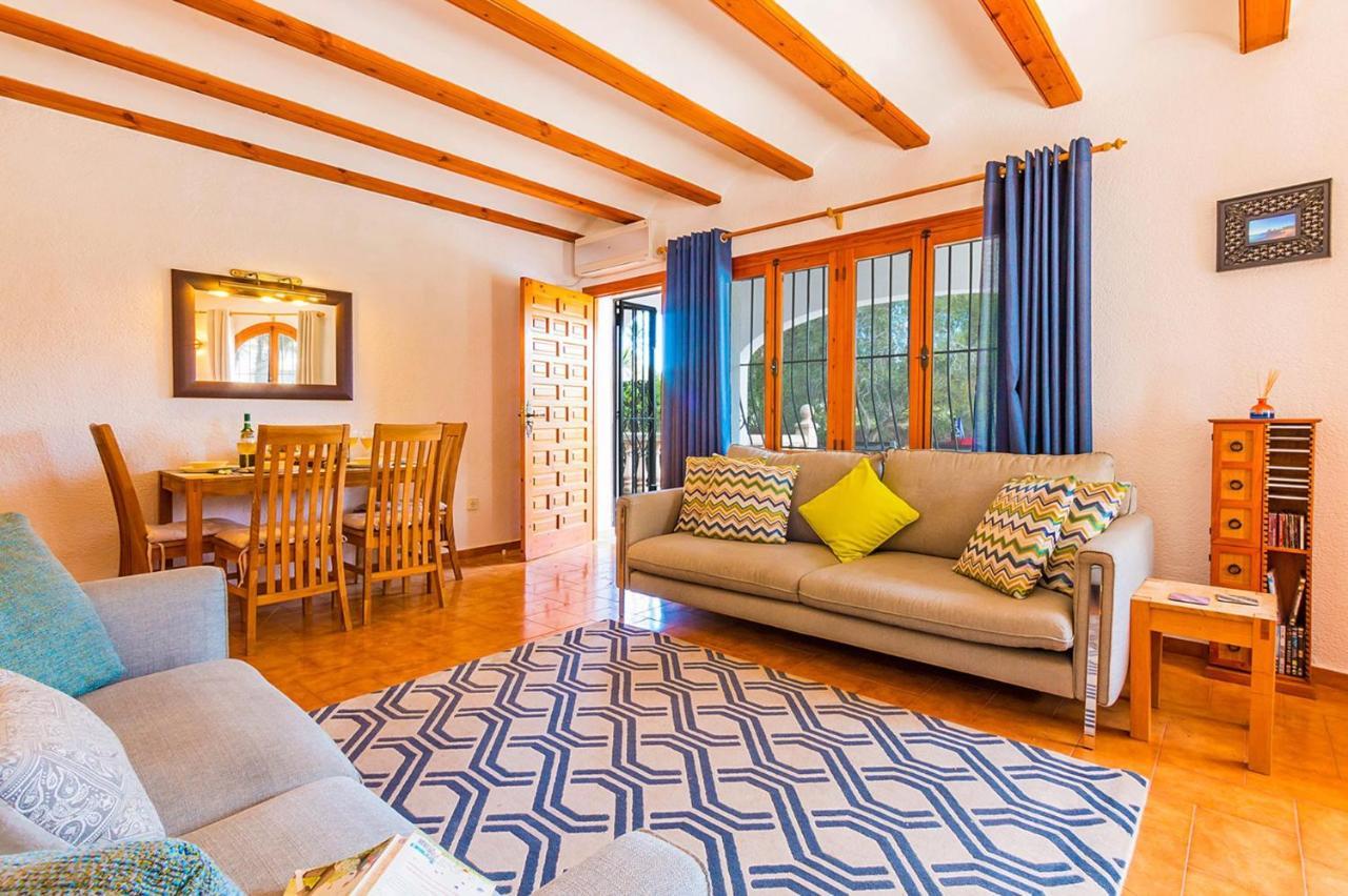 Villa Moreno With Large Private Pool Хавеа Экстерьер фото