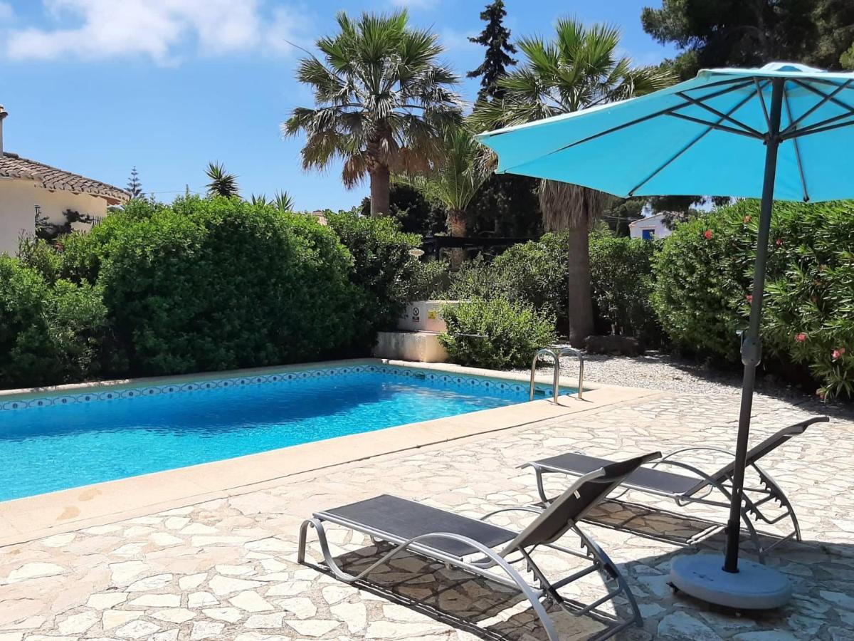 Villa Moreno With Large Private Pool Хавеа Экстерьер фото