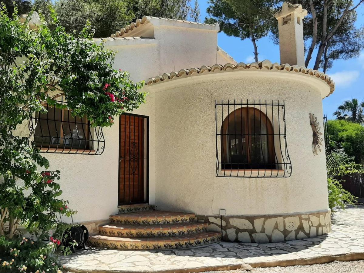 Villa Moreno With Large Private Pool Хавеа Экстерьер фото
